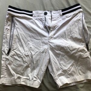 Armani Exchange White Shorts